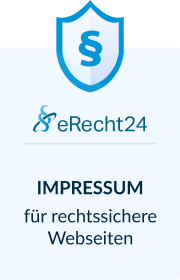 eRecht24 Impressum Siegel für rechtssichere Webseiten