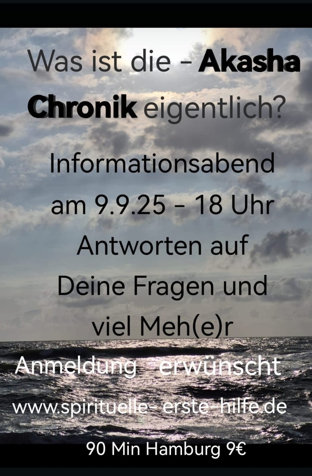 Akasha chronik Workshop am 09.09.2025